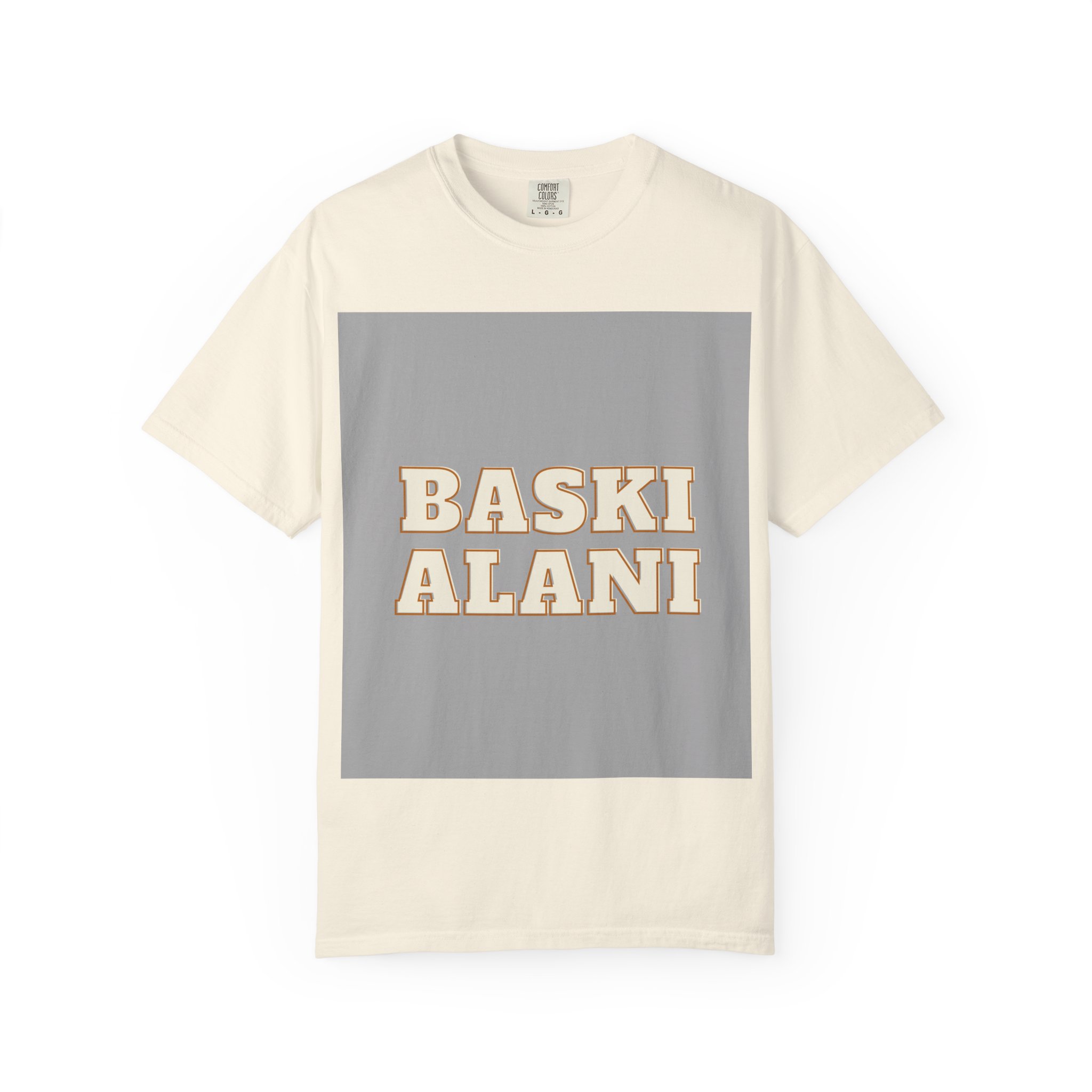 Kendin Tasarla Bej %100 Pamuk T-Shirt - Görsel 3