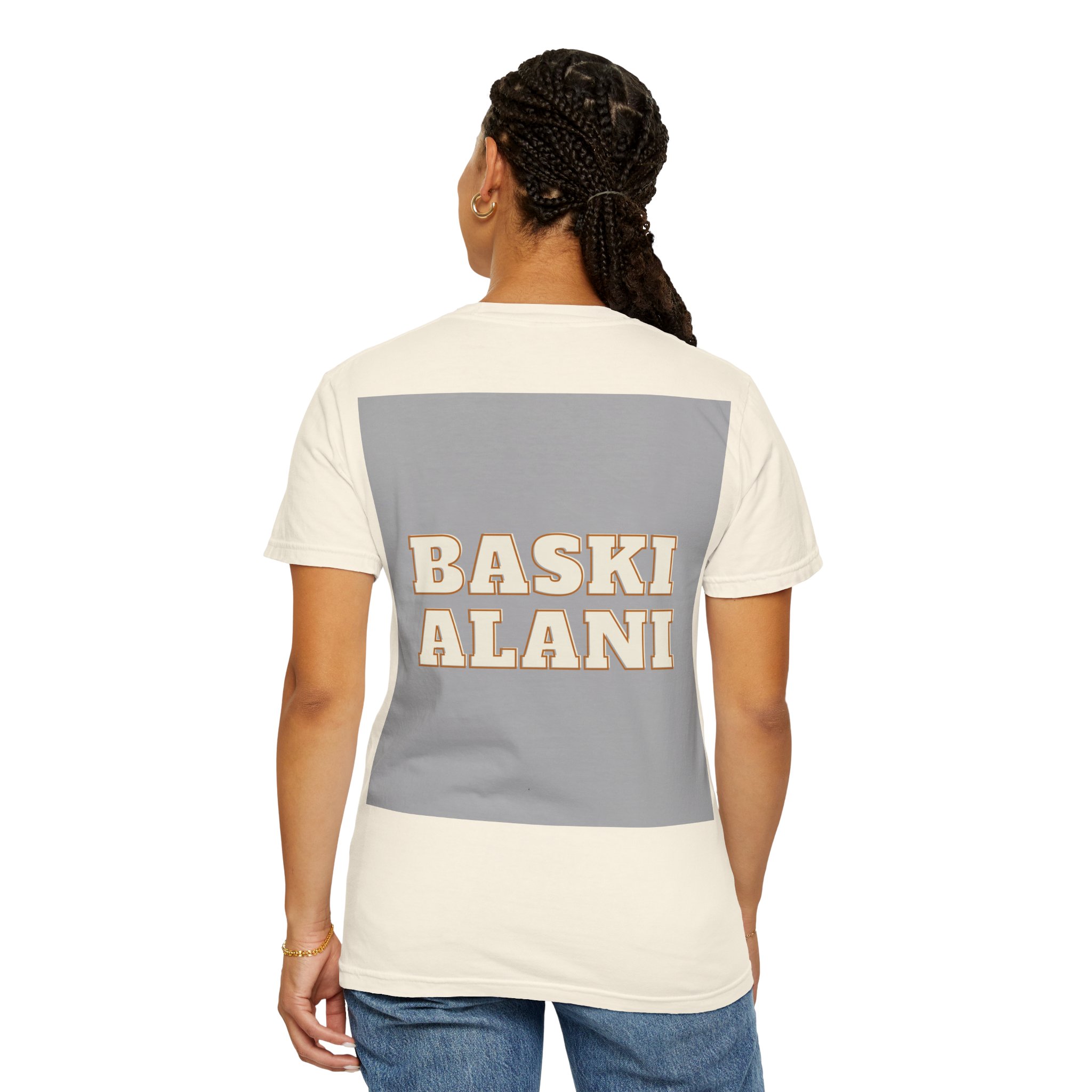 Kendin Tasarla Bej %100 Pamuk T-Shirt - Görsel 2